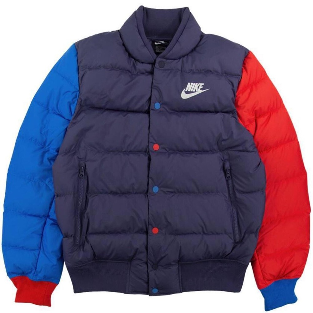 (Men’s XL) Color block Nike Sportwear Down-Fill Bomber Puffer jacket